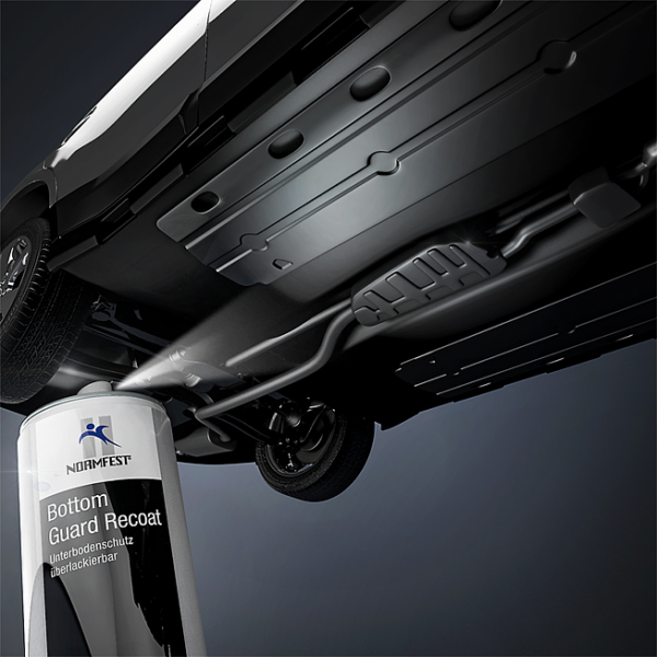 Bottom Guard Recoat schwarz 500ml Unterbodenschutz überlackierbar Aerosoldose